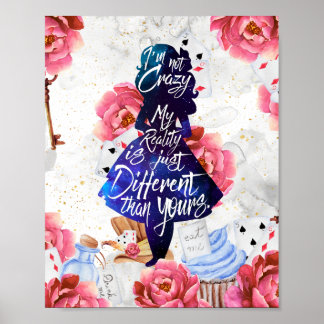 Poster Alice - Je Ne Suis Pas Fou