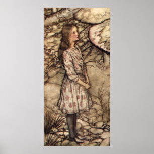 Poster Alice par Arthur Rackham