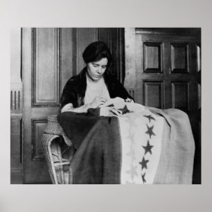 Poster Alice Paul, Drapeau du Suffrage, années 1910