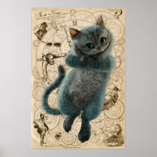 Poster Alice Thru le regard   Cheshire Cat Grin