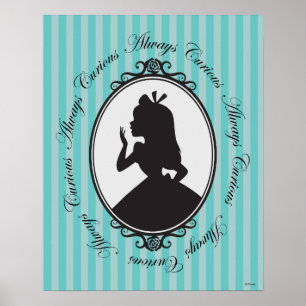 Poster Alice Toujours curieux