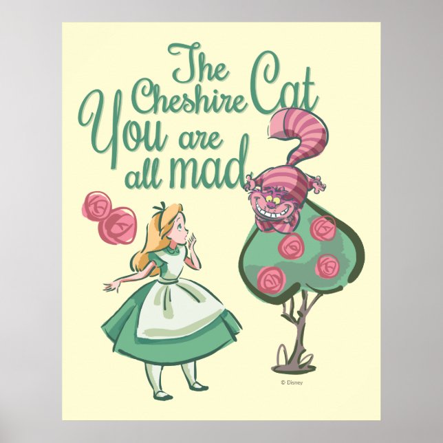 Poster Alice | Vous Êtes Tous Mal (Devant)