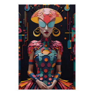 Poster Alice's New Afternoon Tea Party - Ken Gage Art