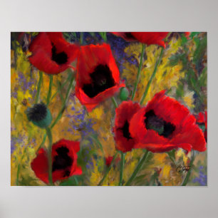 Poster Alicia's Poppies