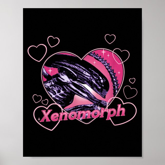 Poster Alien 3 Valentine's Day Loving Xenomorph Heart Rtr (Devant)
