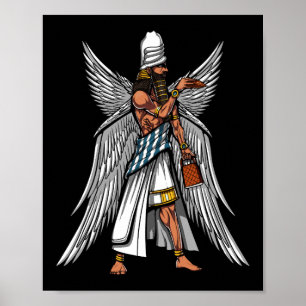Poster Alien Anunnaki God Ancient Sumerian King