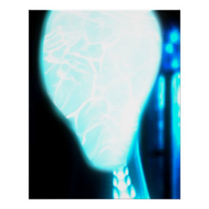 Poster Alien Cosmic Blue Ether