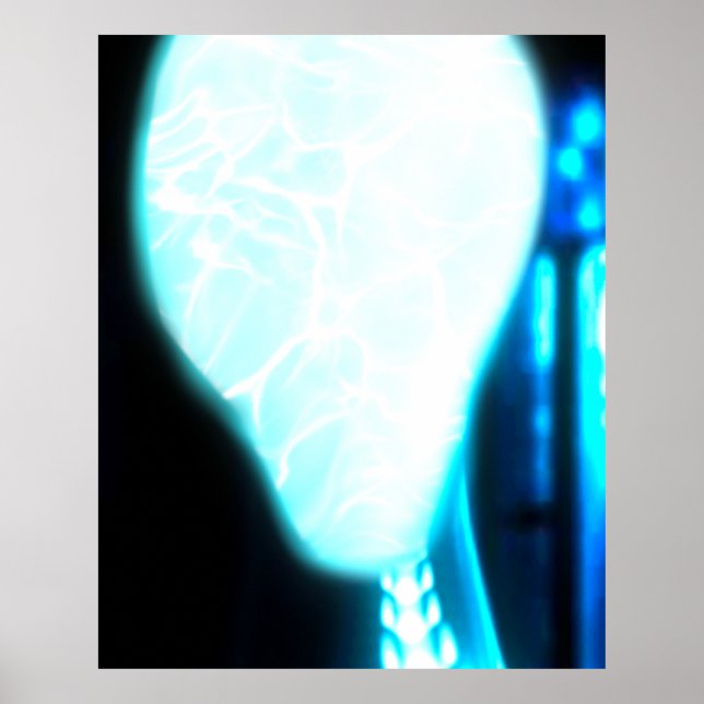 Poster Alien Cosmic Blue Ether (Devant)