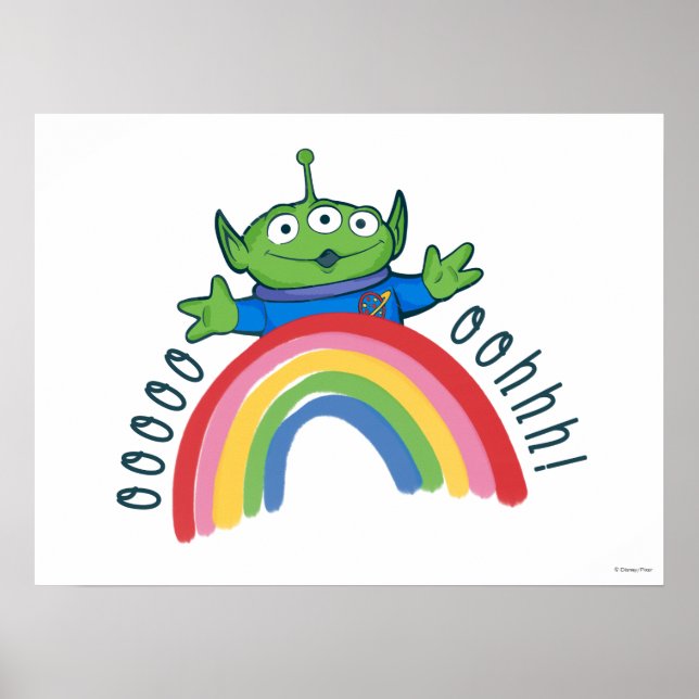 Poster Alien de Toy Story Rainbow (Devant)