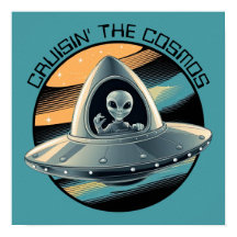 Alien en vaisseau spatial