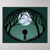 Poster Alien Extraterristrial Imprimer Poster Alie