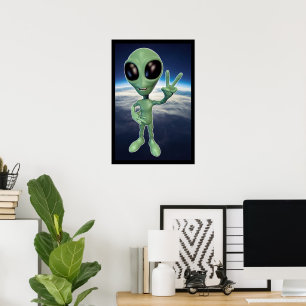 Poster Alien - Panneau Peace V