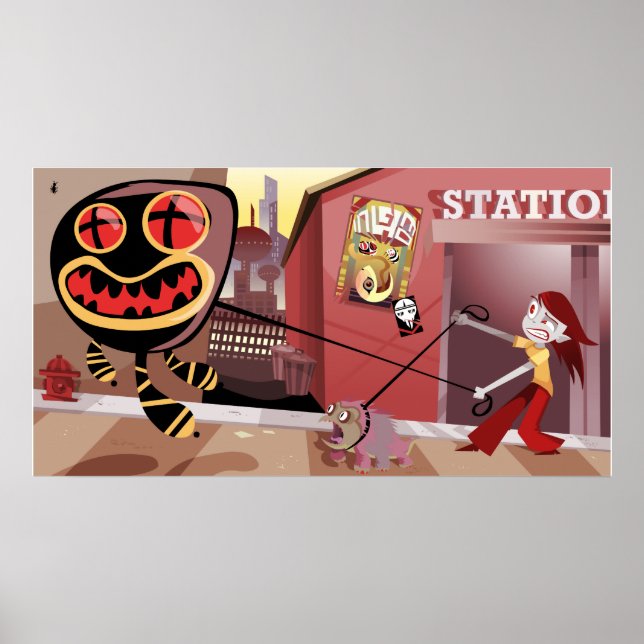 Poster Alien Petshop (Devant)