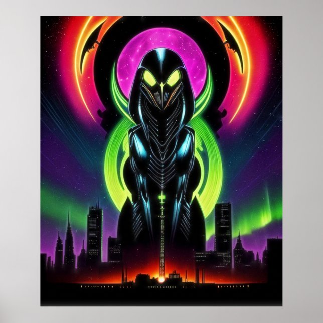 Poster Alien Raven 13 (Devant)
