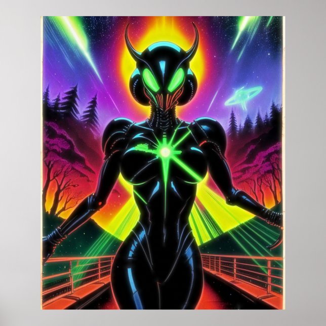 Poster Alien Raven 26 (Devant)