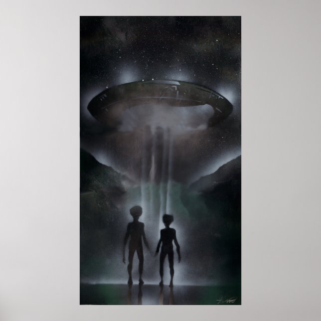 Poster Alien Roswell (Devant)