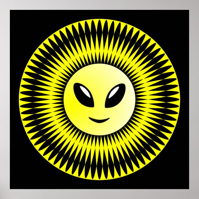 Poster Alien Sun (Devant)