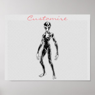 Poster Alien UFO Thunder_Cove