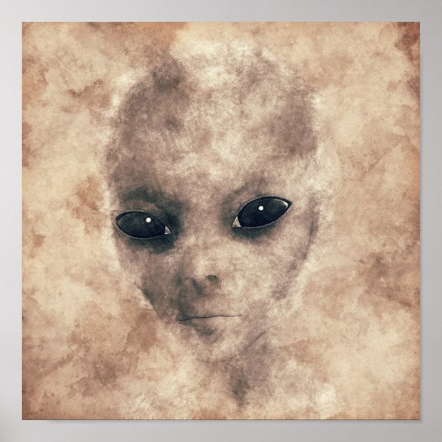 Poster Alien vintage (Devant)