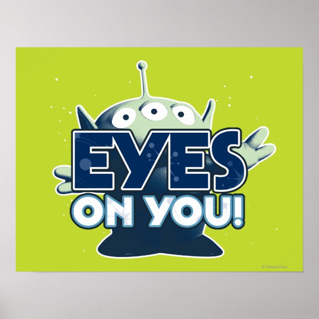 Poster Alien : Yeux sur toi ! (Devant)