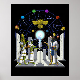 Poster Aliens d'Anunnaki