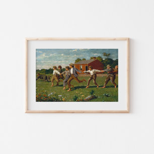 Poster Aligner la touche   Winslow Homer