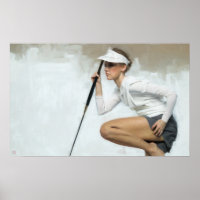 Aligner Un Putt - Golf Canvas Art Imprimer