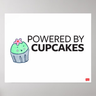 Poster Alimenté par des petits gâteaux