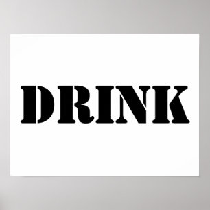 Poster Aliments génériques et boissons Fournitures de fêt