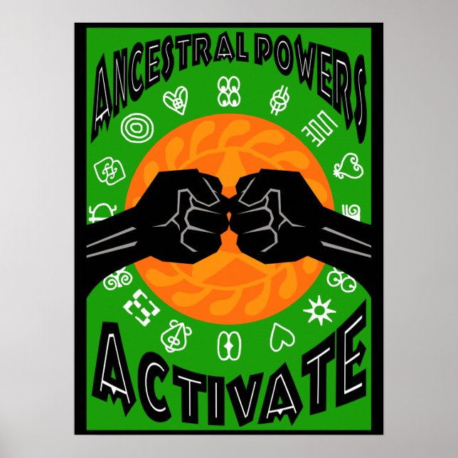 POSTER ALKEBULAN - ACTIVATION DES PUISSANCES ANCESTRALES (Devant)