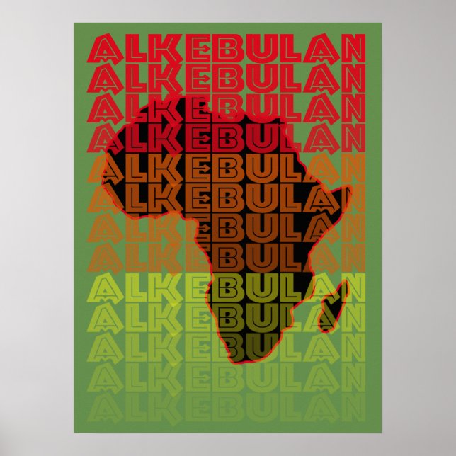 POSTER ALKEBULAN - FADE (Devant)