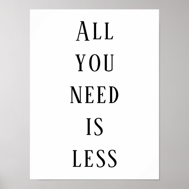 Poster All you need (Devant)