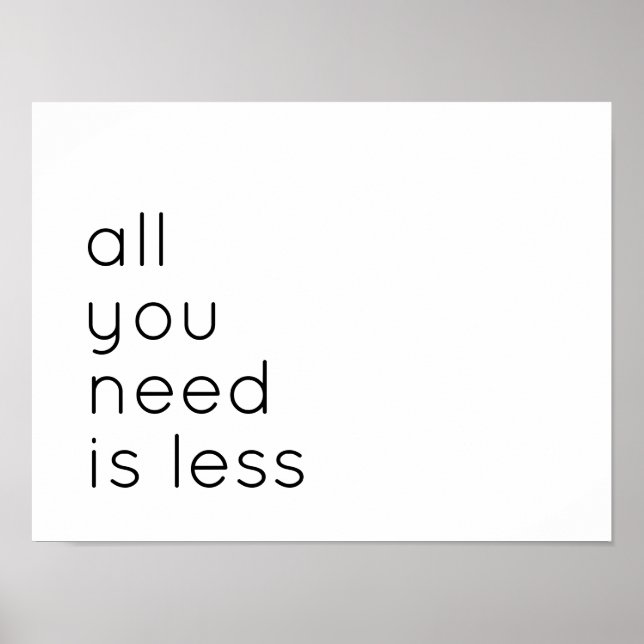 Poster All you need (Devant)