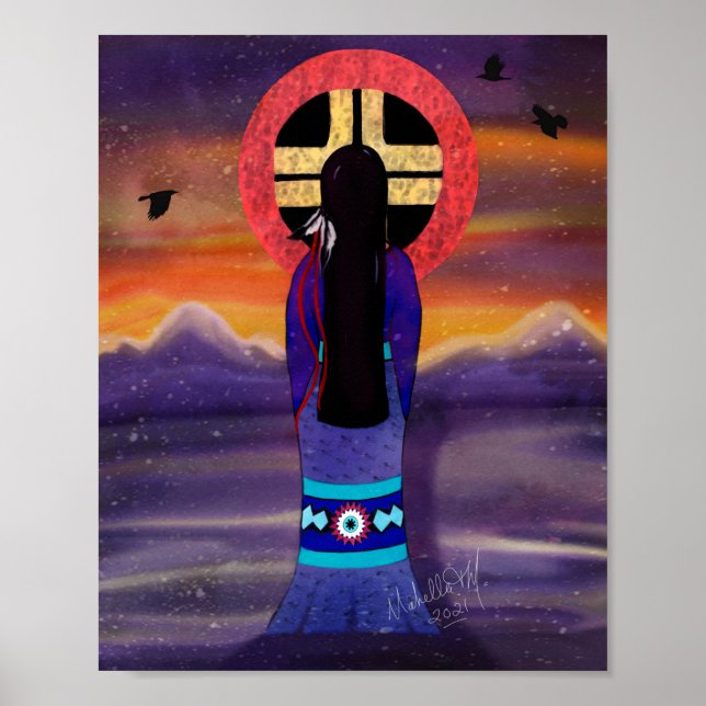 Poster Allant de l'avant (Devant)
