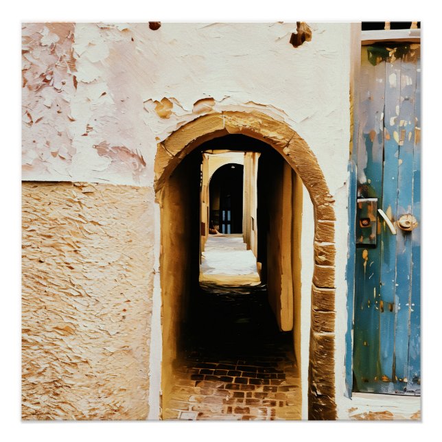 Poster Allée cachée (Devant)