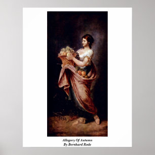 Poster Allégation D'Automne Par Bernhard Rode