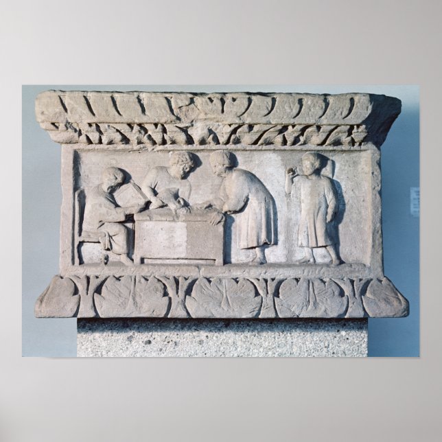 Poster Allégement représentant une scène de perception fi (Devant)