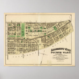 Poster Allegheny, section 4