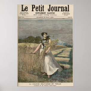 Poster Allégorie de la France