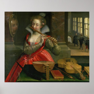 Poster Allégorie de la musique, c.1600