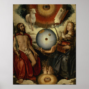 Poster Allégorie du christianisme