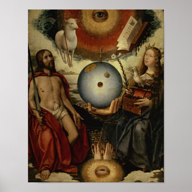 Poster Allégorie du christianisme (Devant)