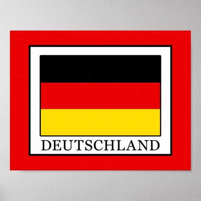Poster Allemagne (Devant)
