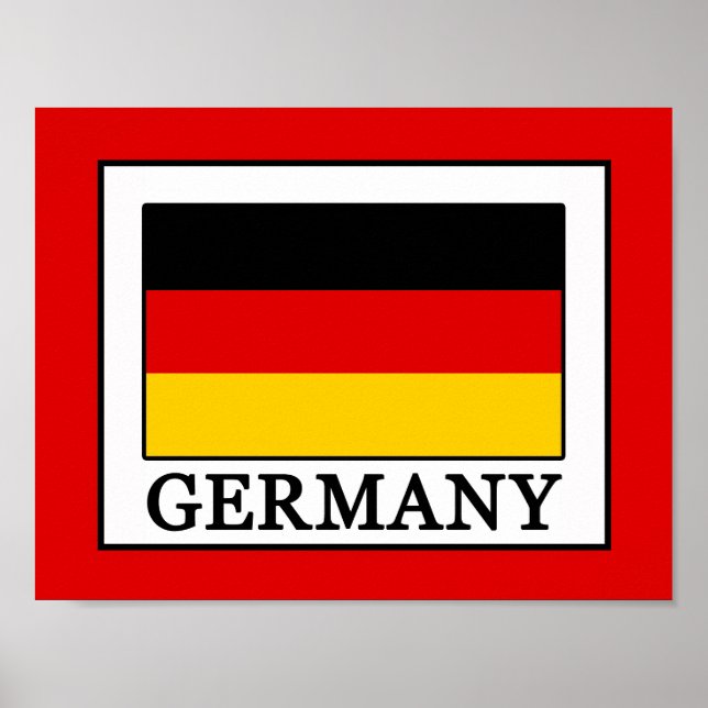 Poster Allemagne (Devant)