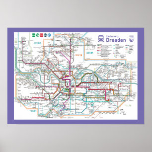 Poster " Allemagne : 2022/aujourd'hui Dresde - Lininetz .