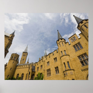 Poster Allemagne, Baden-Wurttemberg, Hechingen (zone)