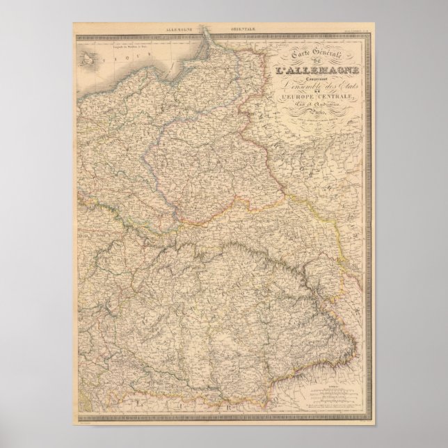 Poster Allemagne de l'Est (Devant)