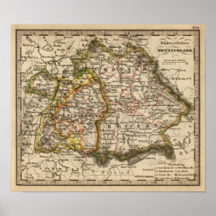 Poster Allemagne du Sud-Ouest