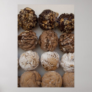 Poster Allemagne, Rothenburg. Rothenburg typique