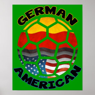 Poster allemand de football américain